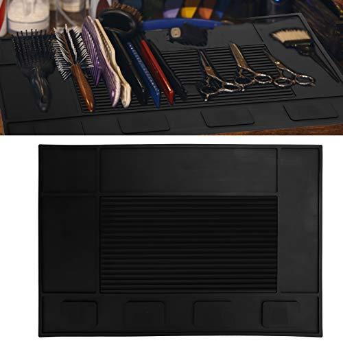 LeYantan Silicone Counter Mats, Salon Barber Work Mat, Kitchen Countertop Protector, Anti-Slip Flexible Rubber Work Mat, Thick Heat-Resistant, Service Mat For Kitchen, Coffee Bar, Restaurant