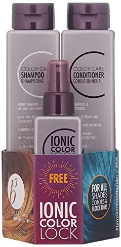 B3 BRAZILIAN BONDBUILDER B3 Brazilian Bondbuilder Color Care Shampoo & Conditioner with Color Lock,28.75 fl oz.(3 Count)