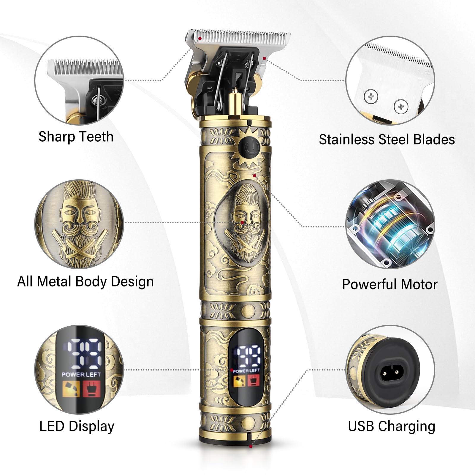 GSKY GSKY Hair Clippers for Men Professional, Beard Trimmer Kits & Sets, Cordless Mens Hair Trimmer