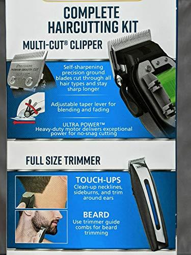 Wahl WAHL Deluxe Complete Hair Cutting Kit 29 Piece Clipper Set with Beard Trimmer -Retail $125+!!! BY AMPLEXPO