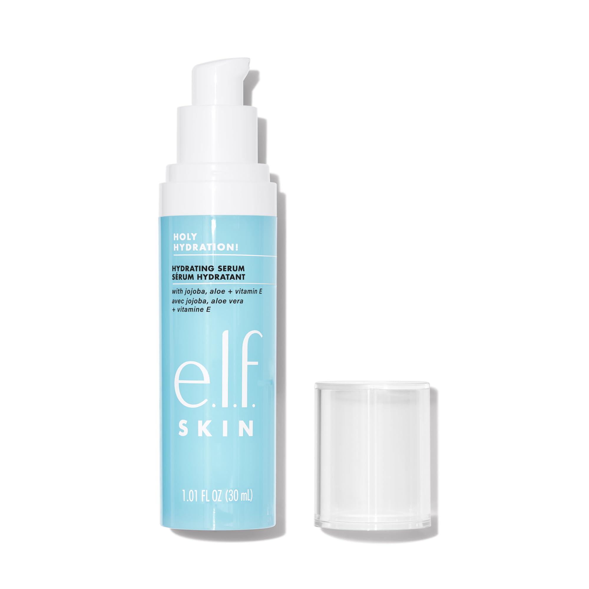 e.l.f. e.l.f. SKIN Holy Hydration! Hydrating Serum, Ultra Moisturizing Formula, Strengthens & Protects Skin, 1.01 Fl Oz, 30 ml