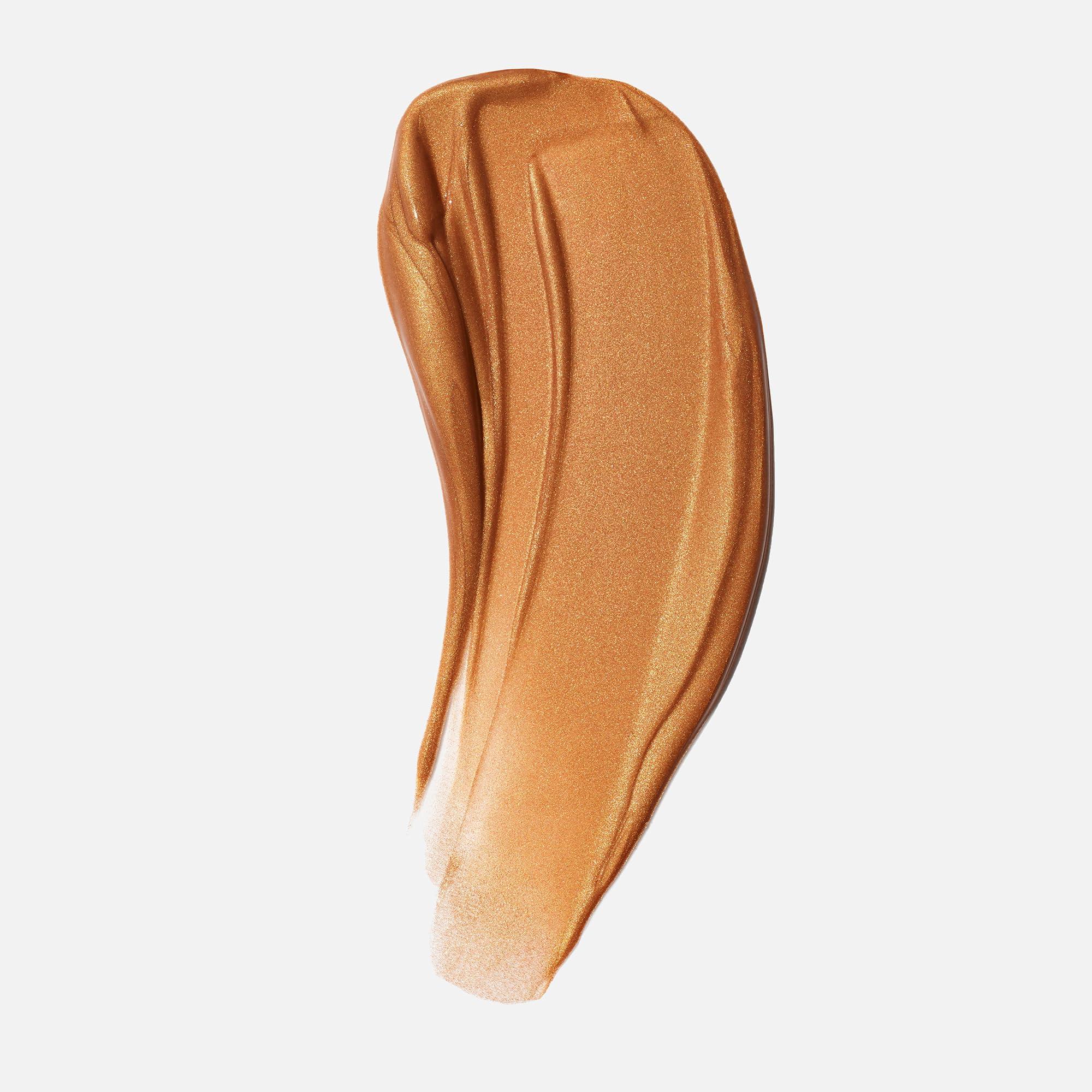 Saie Saie Glowy Super Gel Lightweight Illuminator - Wear Alone or Under Makeup For Glowy Skin - Starglow (1 oz) Bundled With Dew Blush - Lightweight, Blendable, Buildable Cream Gel Blush - Chilly (0.40 oz)