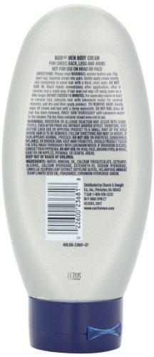 Nair Nair Hair Remover Body Cream for Men, 8-Ounce Bottles (Pack of 3)