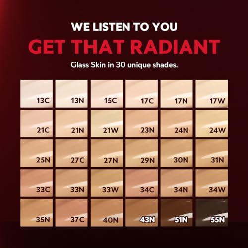 TIRTIR TIRTIR Mask Fit Red Cushion Foundation | Full coverage, Weighless, Skin fit, Satin Glow Finish, Korean cushion foundation (#31N French Beige, 0.63 Fl Oz (Pack of 1))