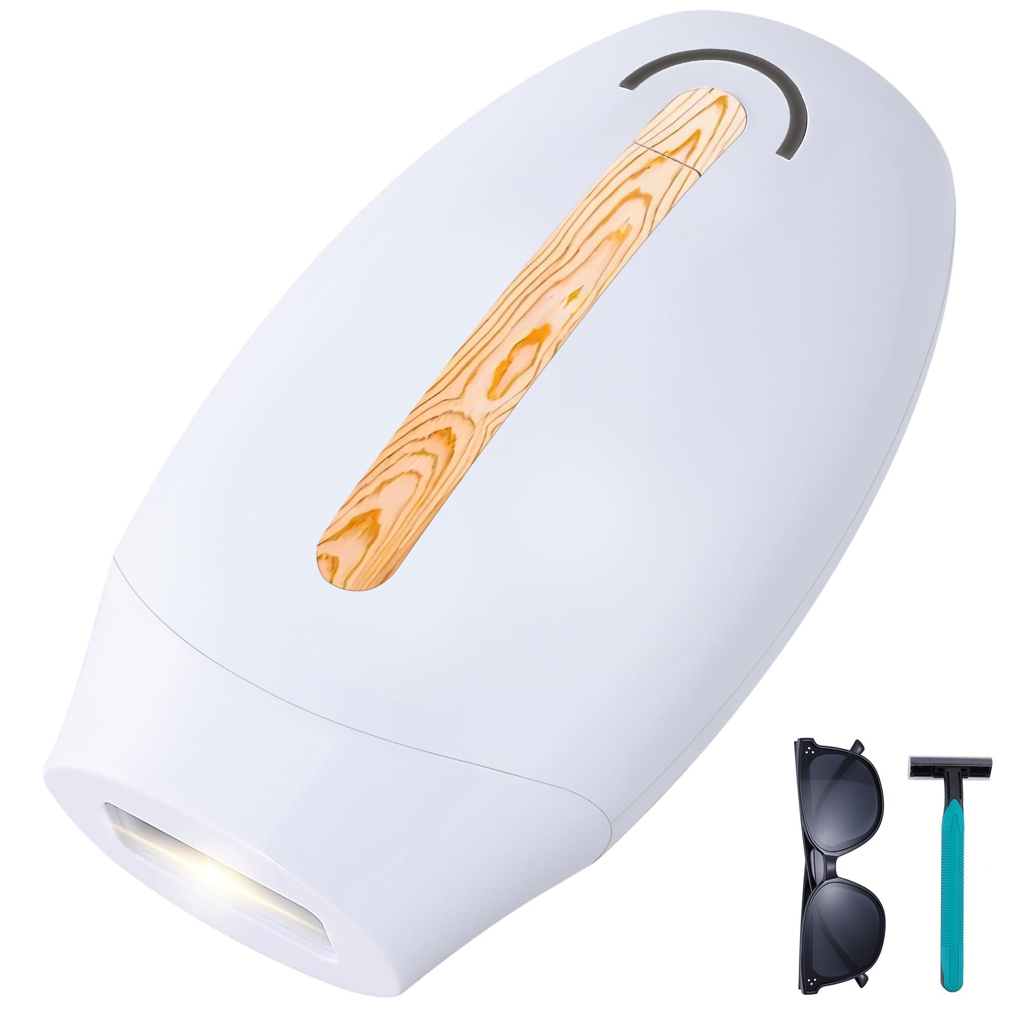 Gransumr Laser Hair Removal Device Home Use IPL Laser Beauty Device Laser Hair Removal for Women and Men Hair Remover with Painless Permanent for Whole Body,Facial Lip Bikini Line Armpit Back Leg Arm