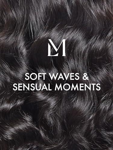 LUVME HAIR LUVME HAIR 18\'\' Loose Body Wave Lace Front Wigs Human Hair 13x4 Pre Cut Lace Glueless Human Hair Wig Pre Plucked Long Black Body Wave Wig 180 Density