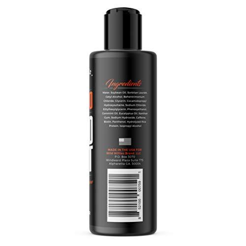 Wild Willies Wild Willies Beard Care Kit, Biotin Fortified Shampoo and Conditioner with Caffeine, Two 4-Oz Bottles, Promotes Healthy Beard Growth