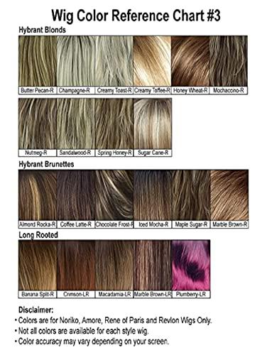 Noriko Noriko Angelica Synthetic Wig by Rene of Paris and Wig Lift Comb - Bubblegum-R - Bundle 2 Items