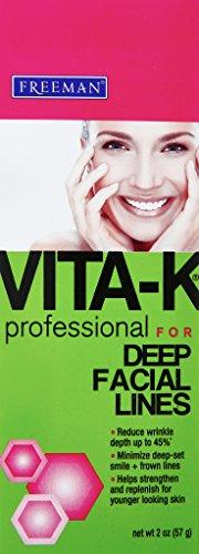 Vita-K Vita-K Professional Fordeep Facial Lines Cream, 2.0 Ounce