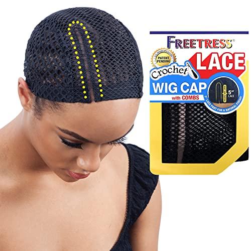 Freetress Freetress 5" Lace Crochet Wig Cap w/Combs