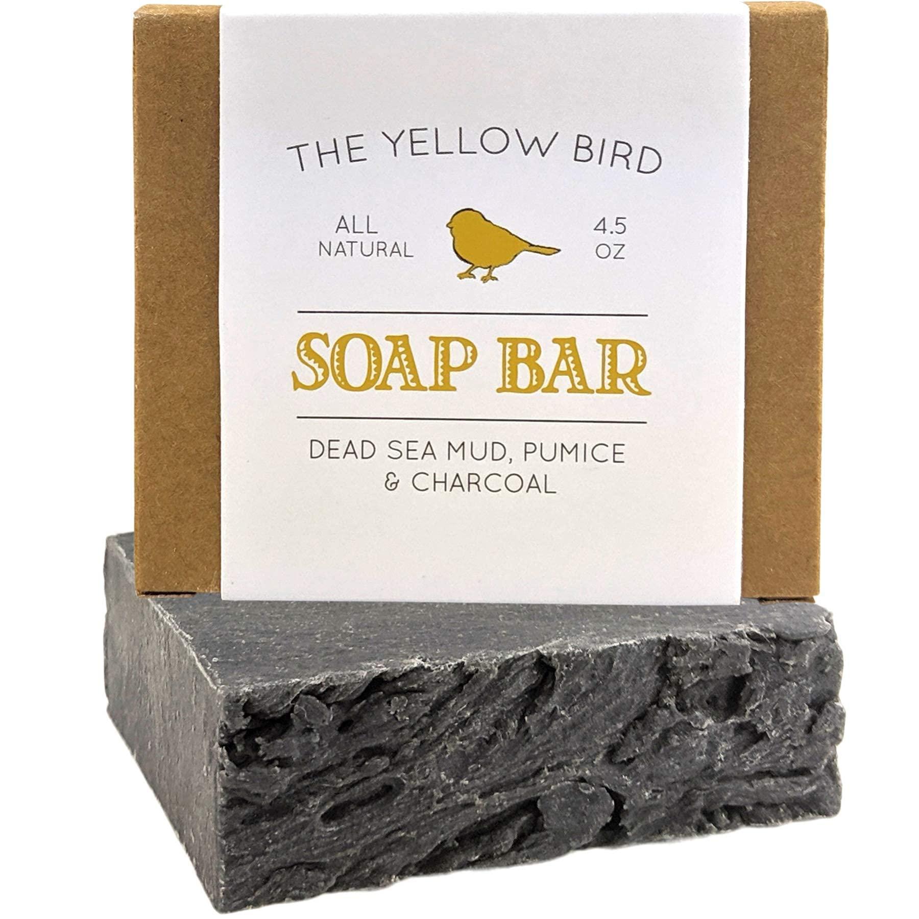 The Yellow Bird The Yellow Bird Dead Sea Mud Exfoliating Charcoal Soap & Rose Water Toner