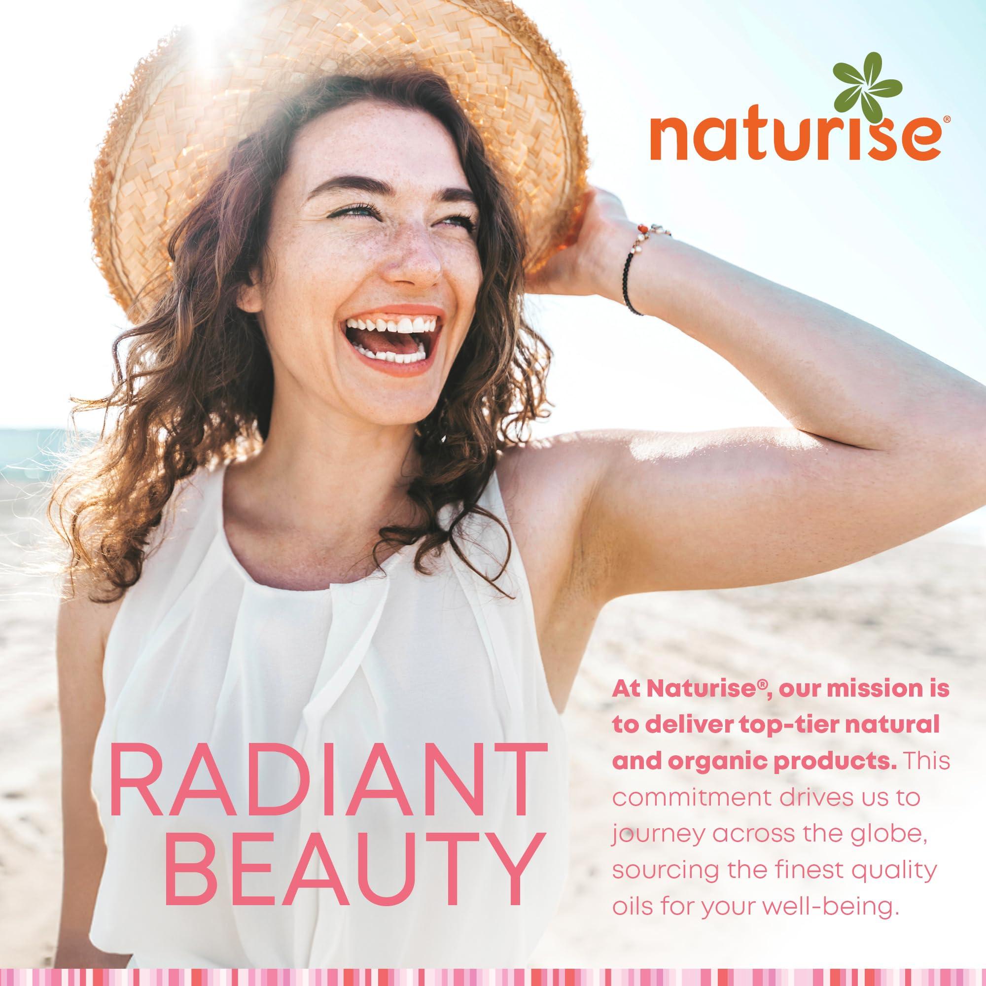 Naturise Naturise Organic Rosehip Seed Oil for Face, 100% Pure, Natural Cold Pressed Rose Hip Oil for Skin, Hair, Nails and Body Care (1 FL. OZ.)