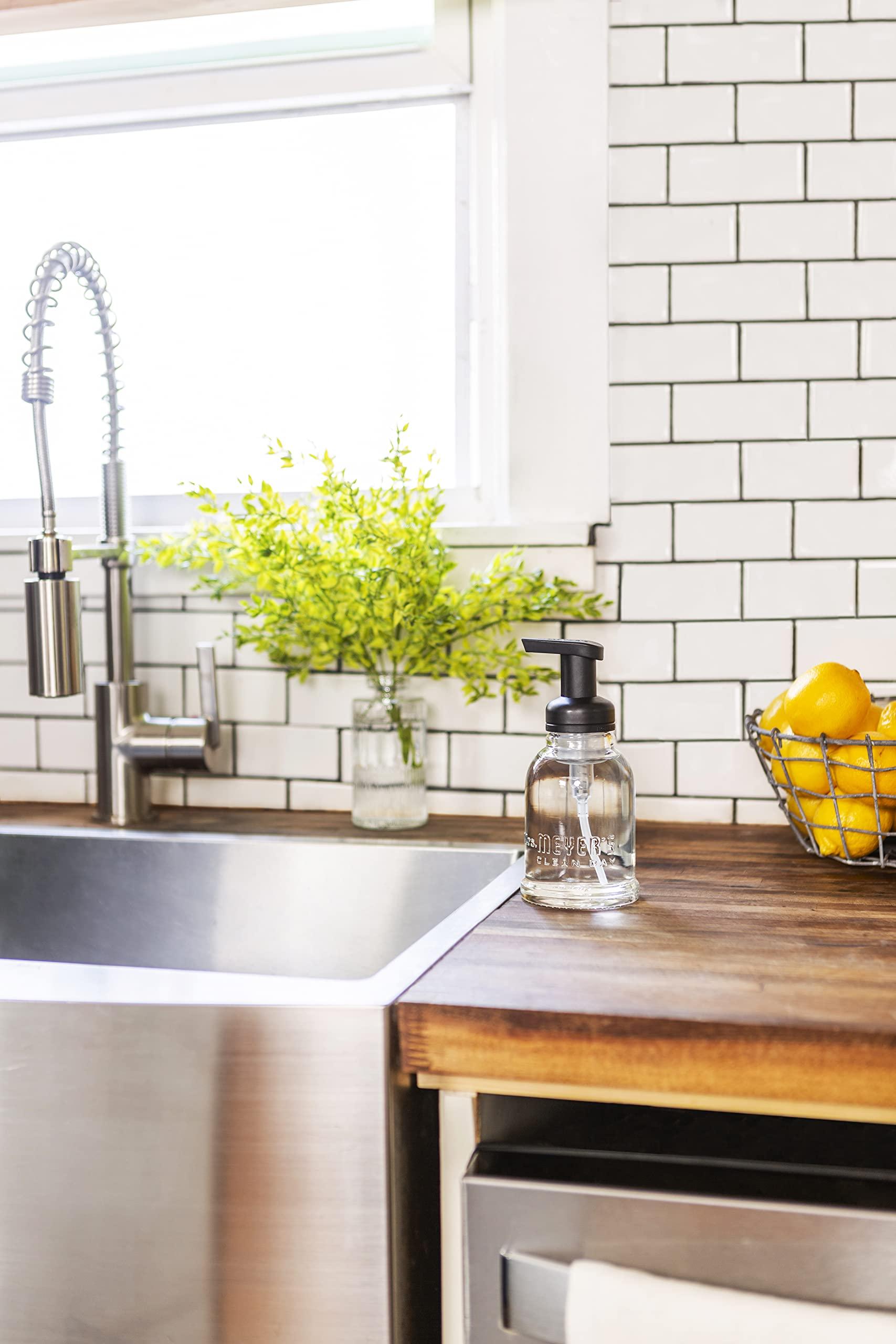 MRS. MEYER\'S CLEAN DAY MRS. MEYER\'S CLEAN DAY Foaming Hand Soap Concentrated Refills, 4 Concentrated Refills (2 Fl. Oz each), Lavender Scent, Makes 40 Fl. Oz. of Foaming Soap Total