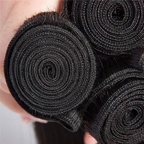 WM Beauty 3Bundle 300g 100% Brazilian Virgin Hair Straight Weave Human Hair Extension Weft (12 14 16)