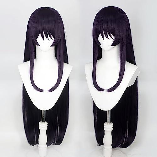 osseoca osseoca Aza Toma Cosply Wig Dark Purple 100cm 39inch (Aza Toma-DPL)