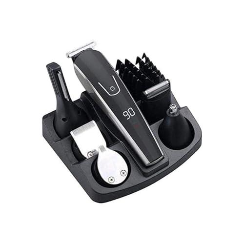 WEedsy WEedsy Hair Clipper Beard Trimmer Kit for Men Cordless Hair Mustache Trimmer Hair Cutting Groomer Kit Precision Trimmer Waterproof USB Rechargeable 6 in 1