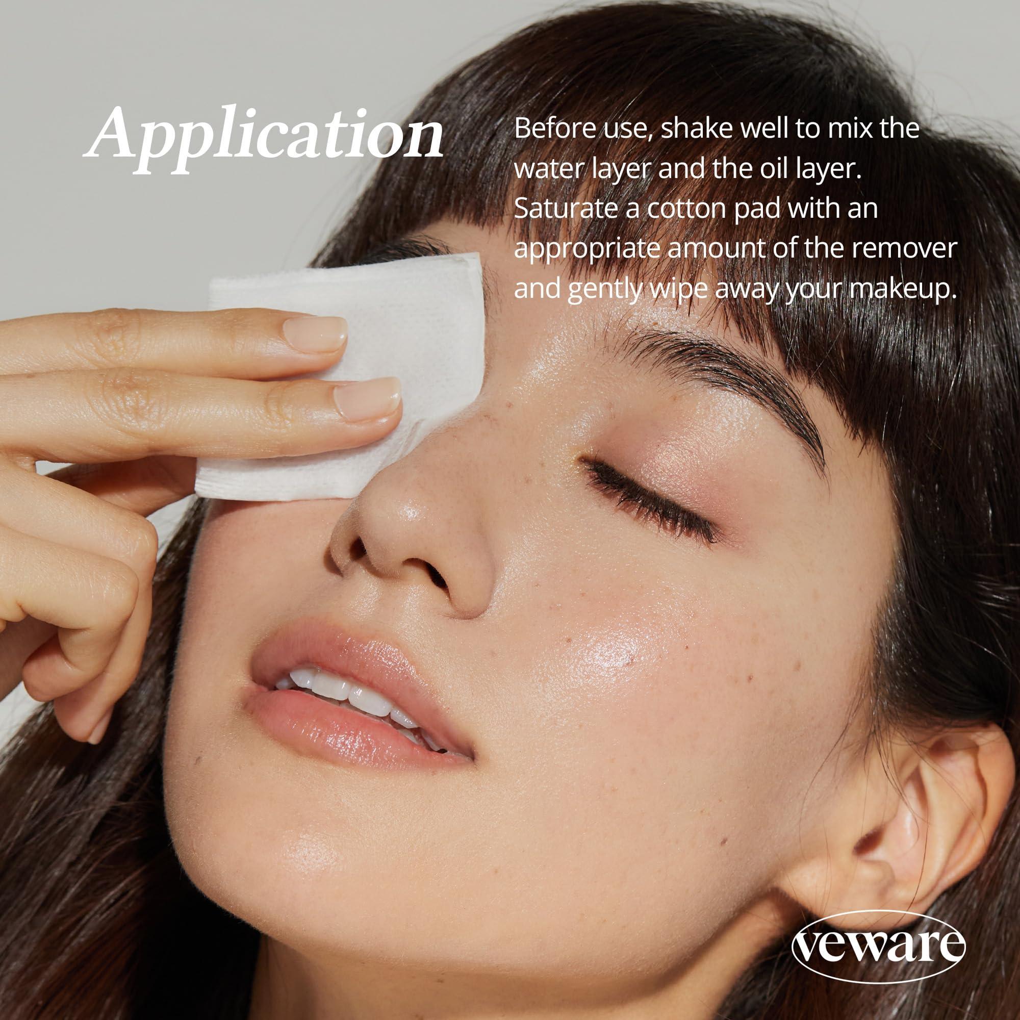 Veware Veware Vegan Lip & Eye Remover 250ml 8.45 fl.oz. 100% Vegan Formula for Waterproof makeup (Lip and Eye makeup remover 250ml 8.45 fl.oz.), Make up remover