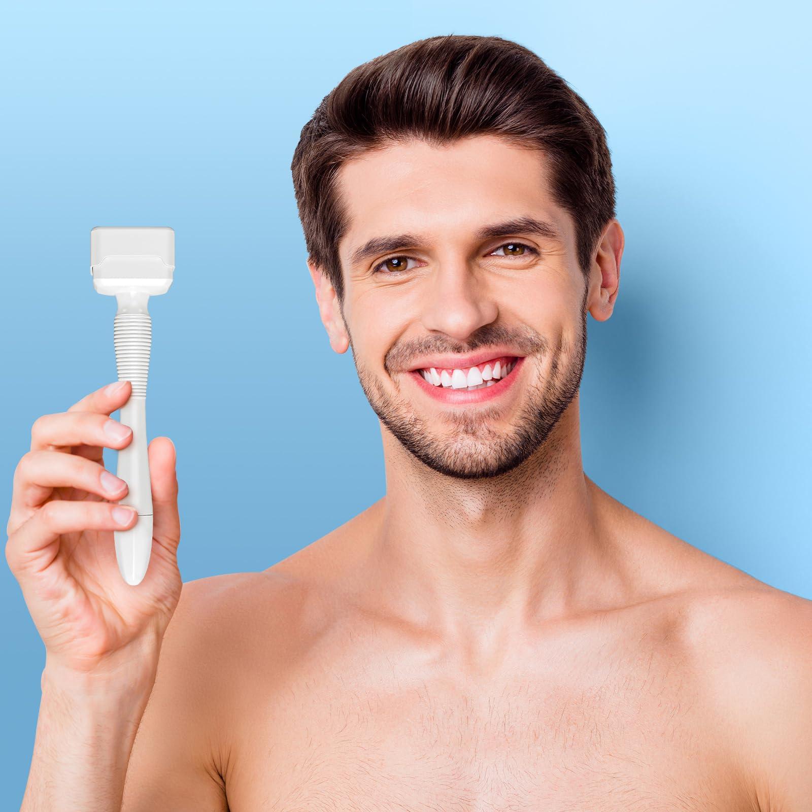 Lmuwecno Beauty Derma Stamp, Professional Microneedling Stamp 0.25 mm, DermaStamp for Men Women Home Use