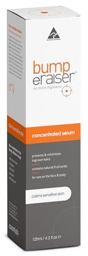 Bump eRaiser Bump Eraiser Concentrated Ingrown Hair Serum 4.2 fl oz for Ingrown Hair Treatment, Razor Burns and Razor Bumps