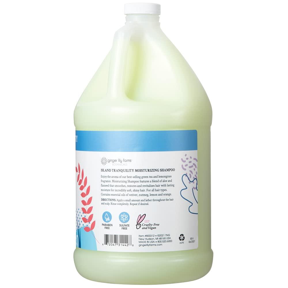 Ginger Lily Farms Ginger Lily Farms Island Tranquility Body Wash + Shampoo + Conditioner + (3) Pumps Bundle