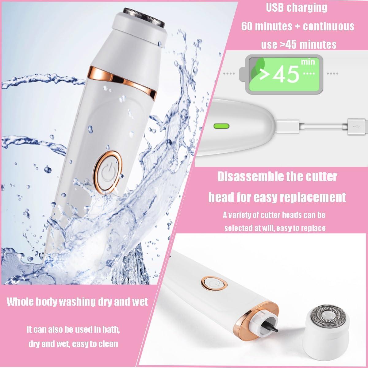 YAERLE Pluxy Epil Pro 3.0, Women\'s 7 in 1 Hair Removal Epilator for Face, Hands, Legs, Underarms