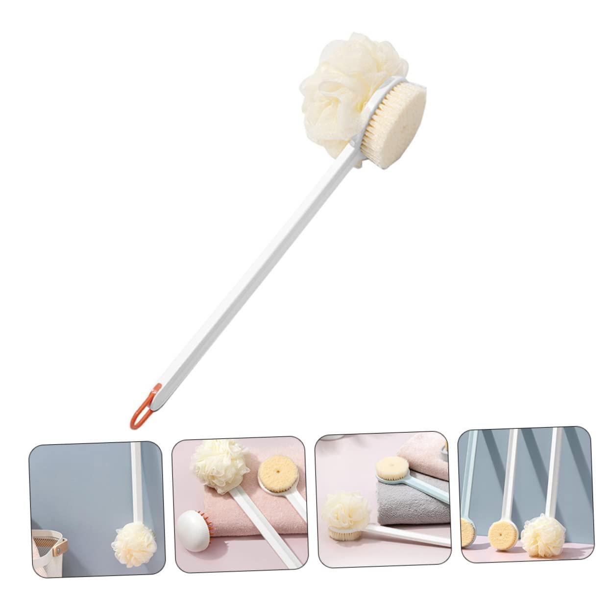 Gogogmee Gogogmee Soft Bristle Bath Scrubber Dual Sided Body Cleaning Brush for Shower & Bath Gentle Skin with Random Ideal Back Cleaning Scrubber for Men &