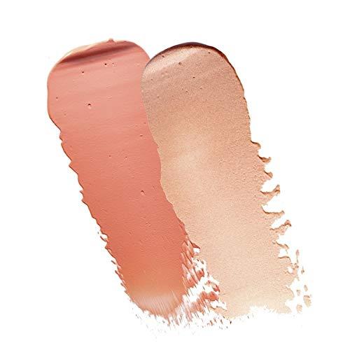 Kosas Kosas Color & Light: Crème Cream Blush & Highlighter Duo (Velvet Melon)