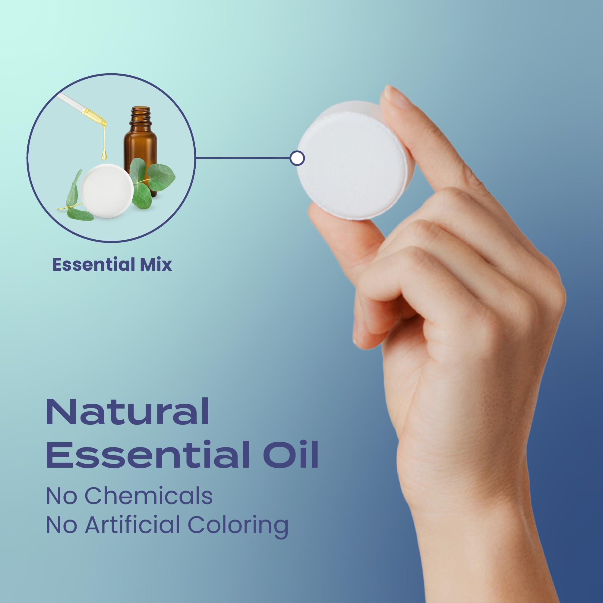 Body Restore Body Restore Shower Steamers Aromatherapy 6 Pack - Easter Basket Stuffers, Relaxation Birthday Gifts for Mom, Dad, Best Friend, Travel Essentials, Stress Relief, Self Care - Variety