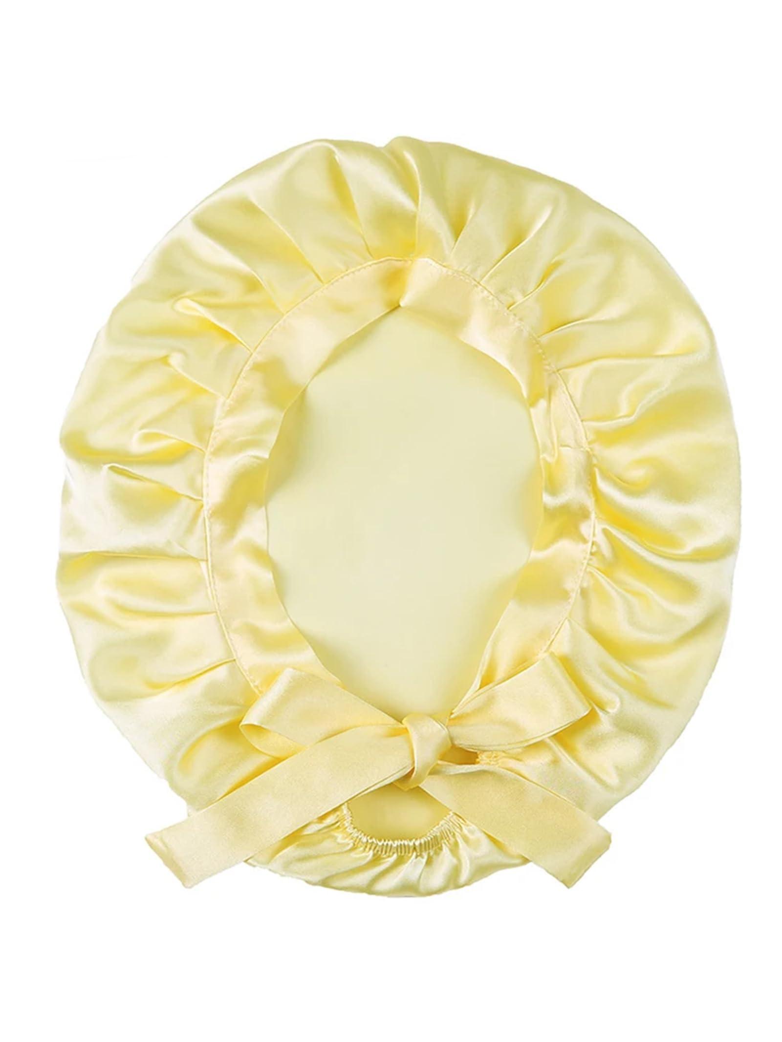 Generic Women\'s Nightcap Hair Care Natural 19 Mom Silk Nightcap Band