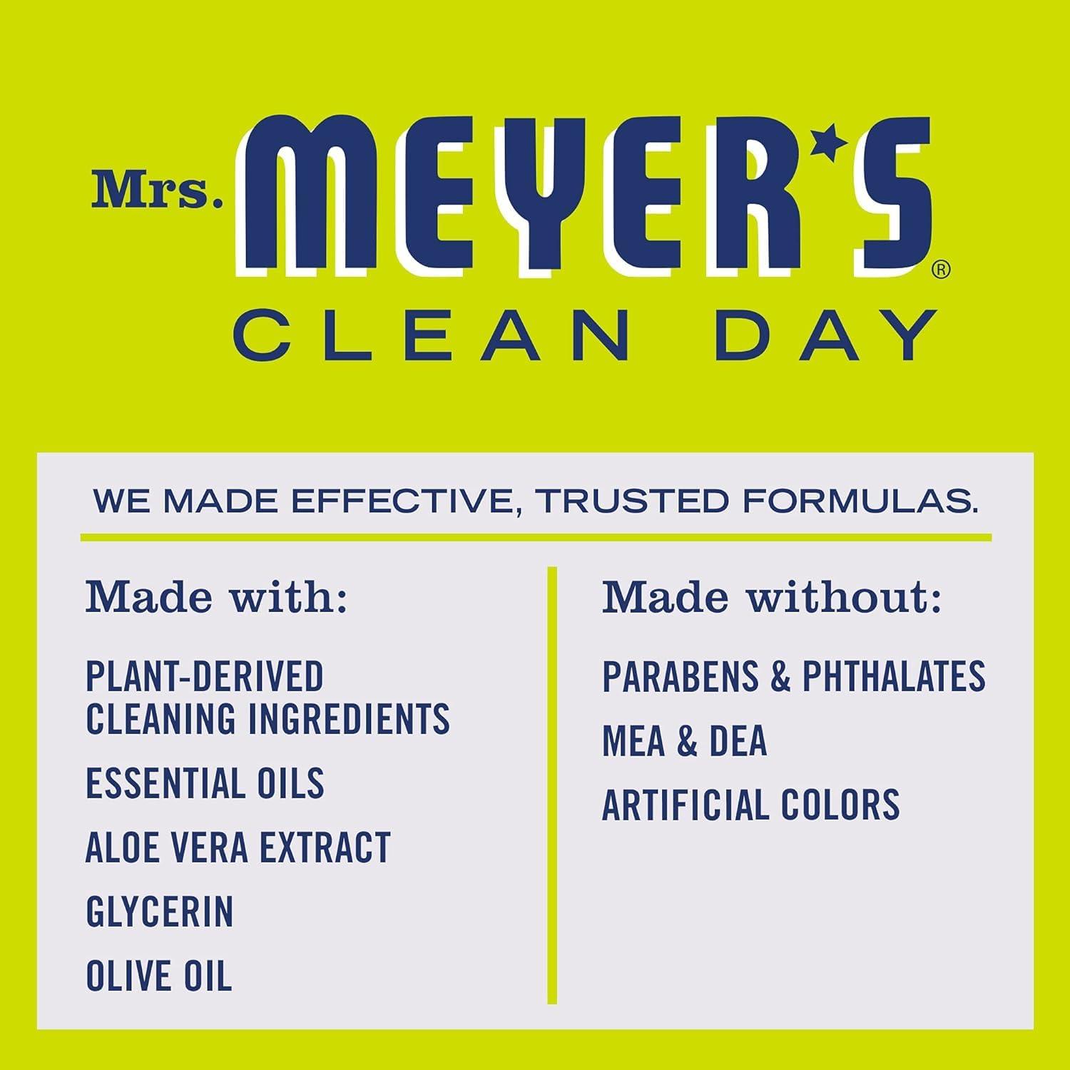 MRS. MEYER'S CLEAN DAY Mrs. Meyers Liquid Hand Soap Refill erXRWn, 33 Oz, 2Pack (Lemon Verbena)