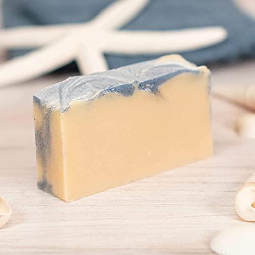Goat Milk Stuff Goat Milk Stuff Goat Milk Soap - OCEAN SOAP | Handmade All-Natural, Goat Milk Soap Bars for Dry Skin Relief, Body & Face Wash for Men and Women, Bar Soap (Box of 2)