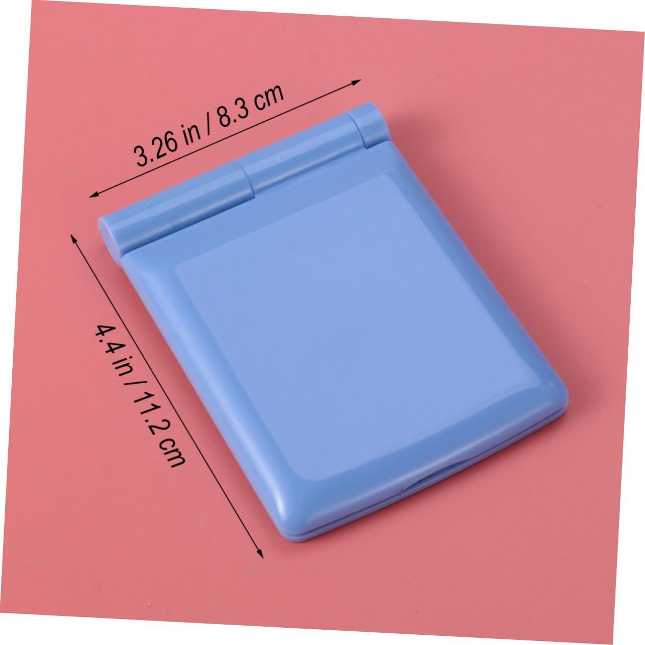 Mipcase Mipcase 3pcs Personal Makeup Mirror Purse Portable Cosmetic Mirror Lighted Magnifier Makeup Vanity Mirror Led Light Mirror for Makeup Portable Vanity Mirror Mini Travel Small Mirror Shine