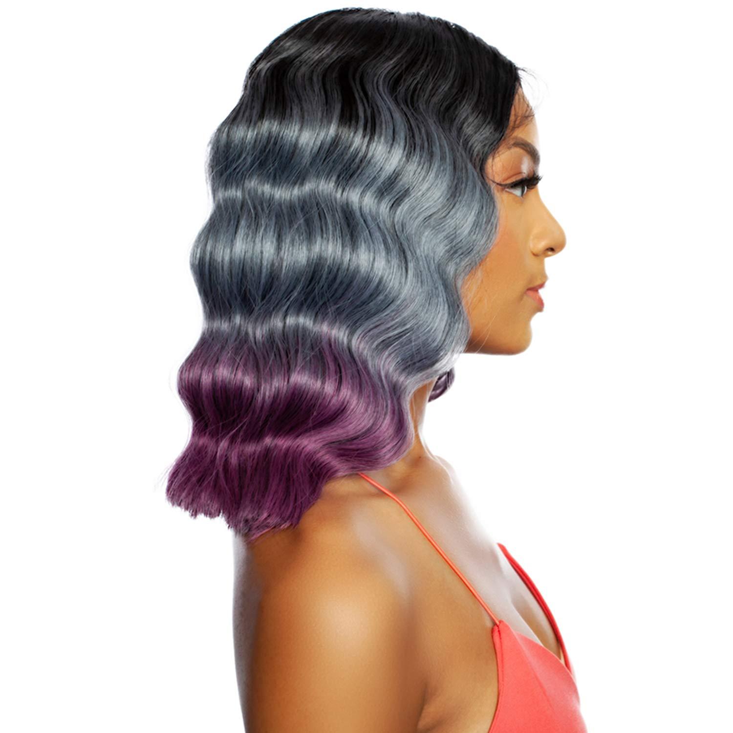 Mane Concept Mane Concept Melanin Queen Human Hair Mix Lace Wig - MLCP203 TAYLOR CRIMP (2 Dark Brown)