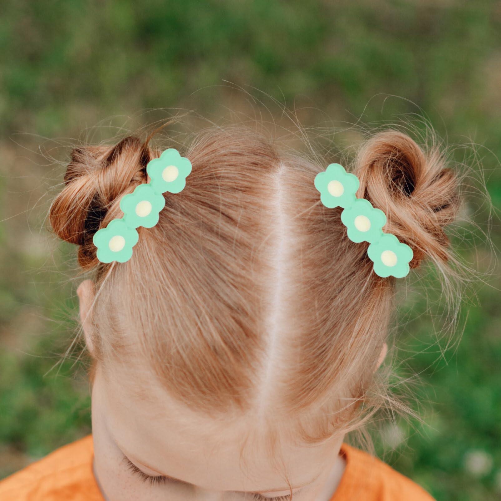 EXCEART EXCEART 5pcs kids hair ties toddler hair bands hair ties kids flower hair accessories kids hair accessories for girls girl hair ties hair ties toddler Hair Bands Rope child sweet ponytail