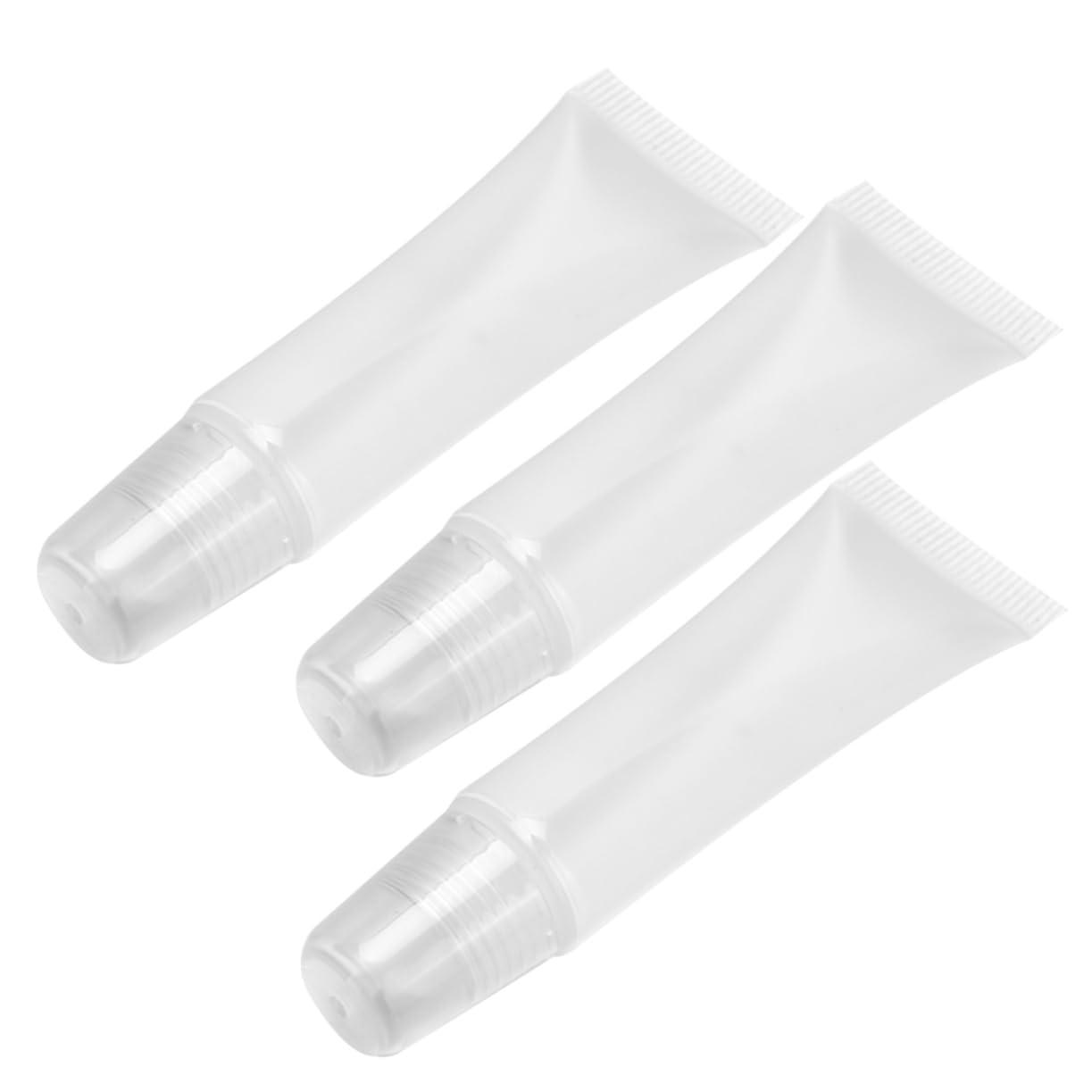 POPETPOP POPETPOP 3sets 10ml Empty Tube Storage Reusable Leakproof Containers for Lip Pomade Cosmetic Packing Tubes 60pcs*3