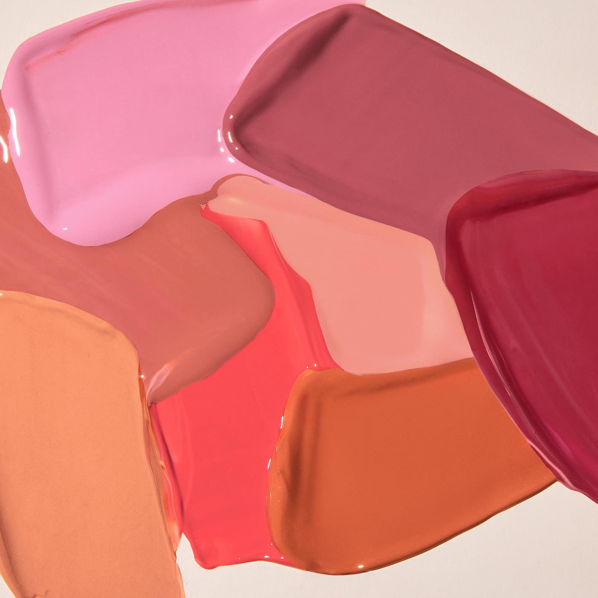 FLOWER BEAUTY FLOWER Beauty By Drew Barrymore Liquid Blush Makeup Bomb Color Drops -Silky Lightweight Formula + Gel Cream Blush for Cheeks - Radiant + Glossy Finish - Buildable + Lightweight Formula - Cruelty-Free + Vegan (Cheeky)