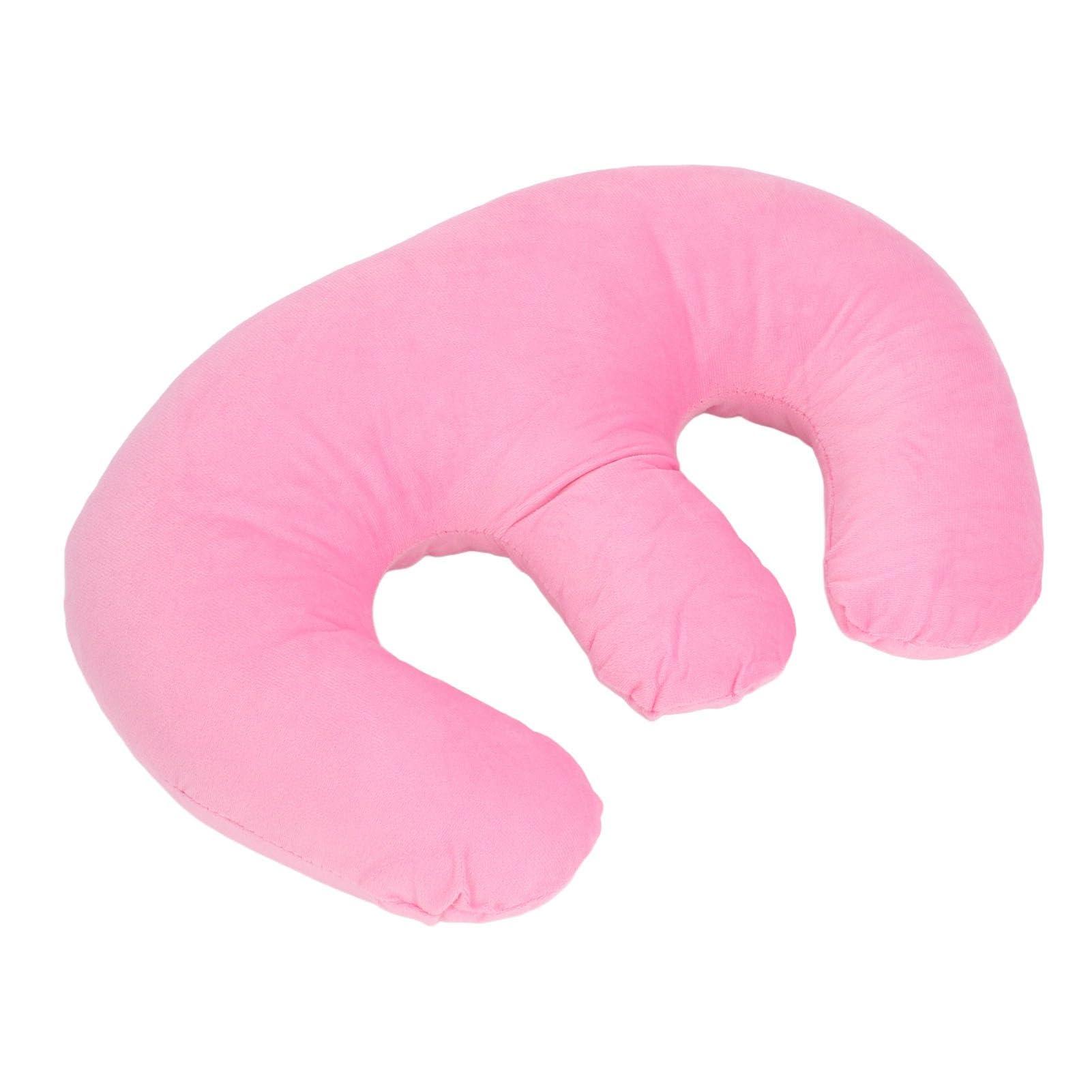 Cosiki Chest Pillow, Massage Table Pillow Women Chest Pillow Wrinkles Prevention Soft Massage Table Chest Cushion Pad with Removable Cover for Spa Salon