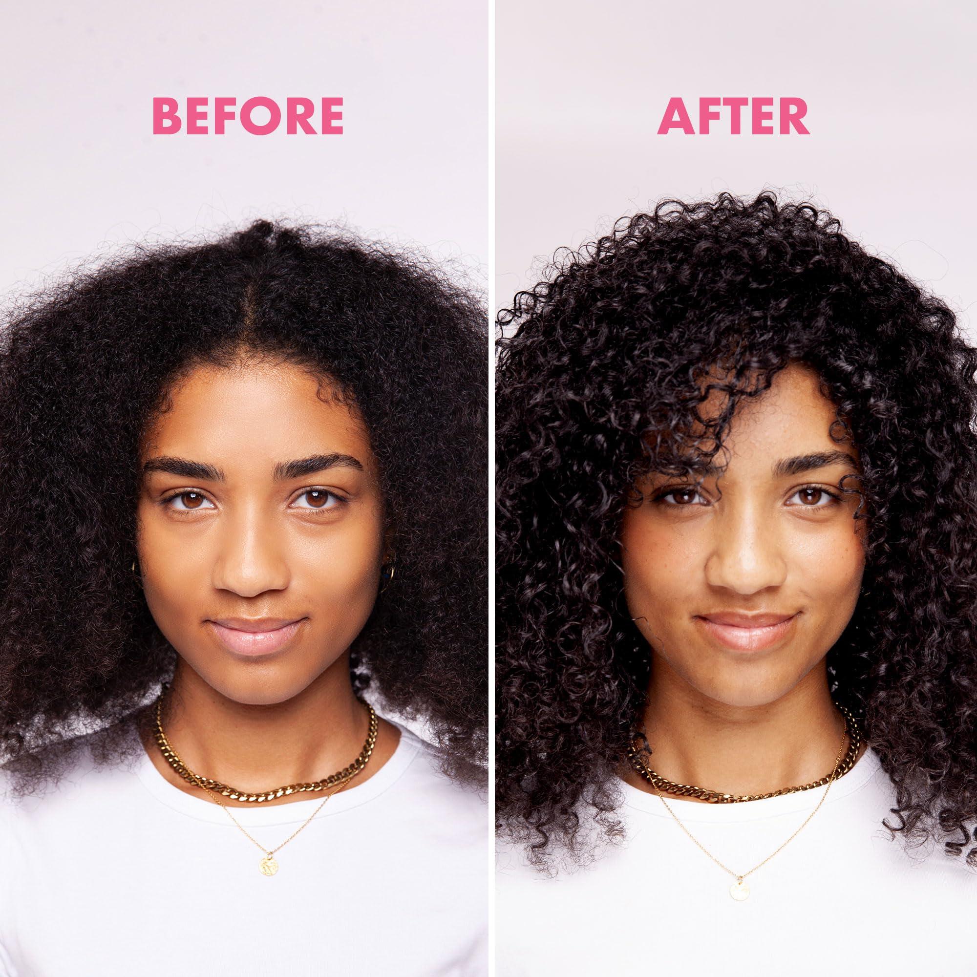 Umberto Giannini Umberto Giannini Curl Jelly & Foam Mousse Duo - Vegan & Cruelty-Free Styling Gel and Mousse for Defrizzing Curly or Wavy Hair
