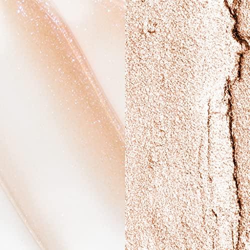 Julep Julep Eyeshadow 101 Crème to Powder Waterproof Eyeshadow Stick, Pearl Shimmer and Eye Gloss 101 Multi-Use Eye + Cheek Glaze, Non-Sticky Wet Look Effect