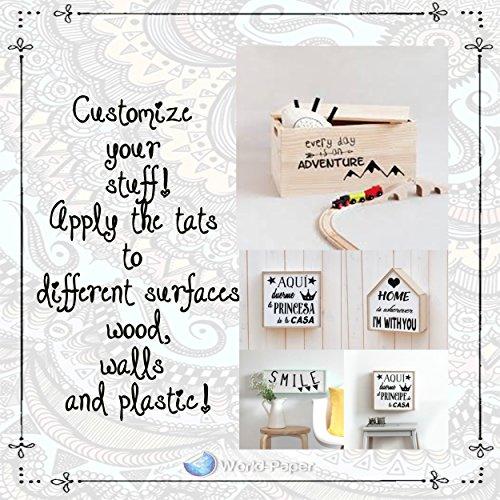 World Paper TempTattoo Laser Temporary Tattoo Paper, Multiple Sheets Packages 11" x 17" From 2 up to 25 Sheets (11" x 17", Pearl Pack 5 Sheets)