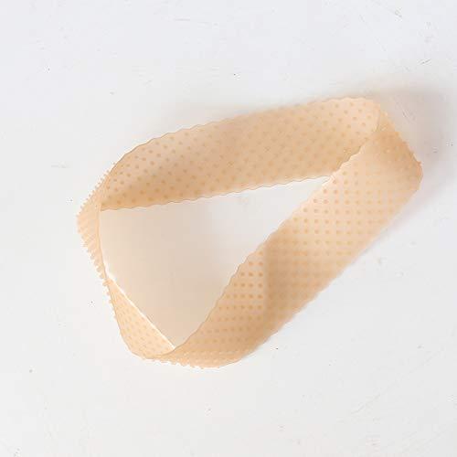 zigzag hair ZigZag Hair Non Slip Silicone Wig Grip Band Fix Transparent Silicone Headband Drop-shaped Elastic Wig Band Lace Wig Grip Hair Band for Wigs Sports Yoga 1Pc (M, Light Brown)