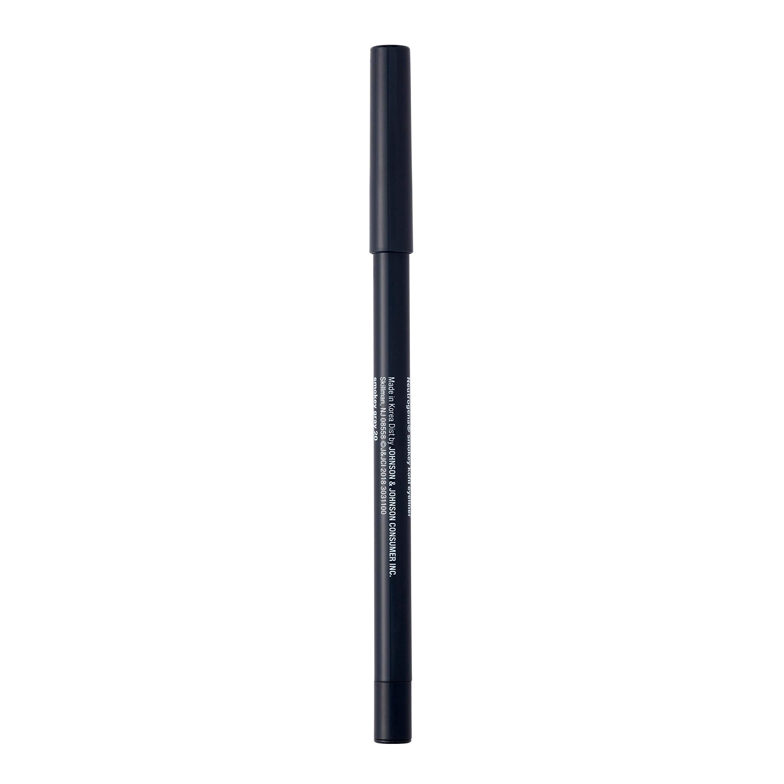 Neutrogena Neutrogena Smokey Kohl Eyeliner with Antioxidant Vitamin E, Water-Resistant & Smooth-Gliding Eyeliner Makeup, Smokey Gray, 0.014 oz (Pack of 2)