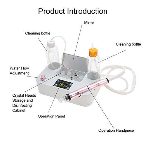 Zerone- Facial Suction Machine, Facial Cleaning Machine Small Bubbles Vacuum Suction Beauty Equipment for Home or SPA Salon (1#)