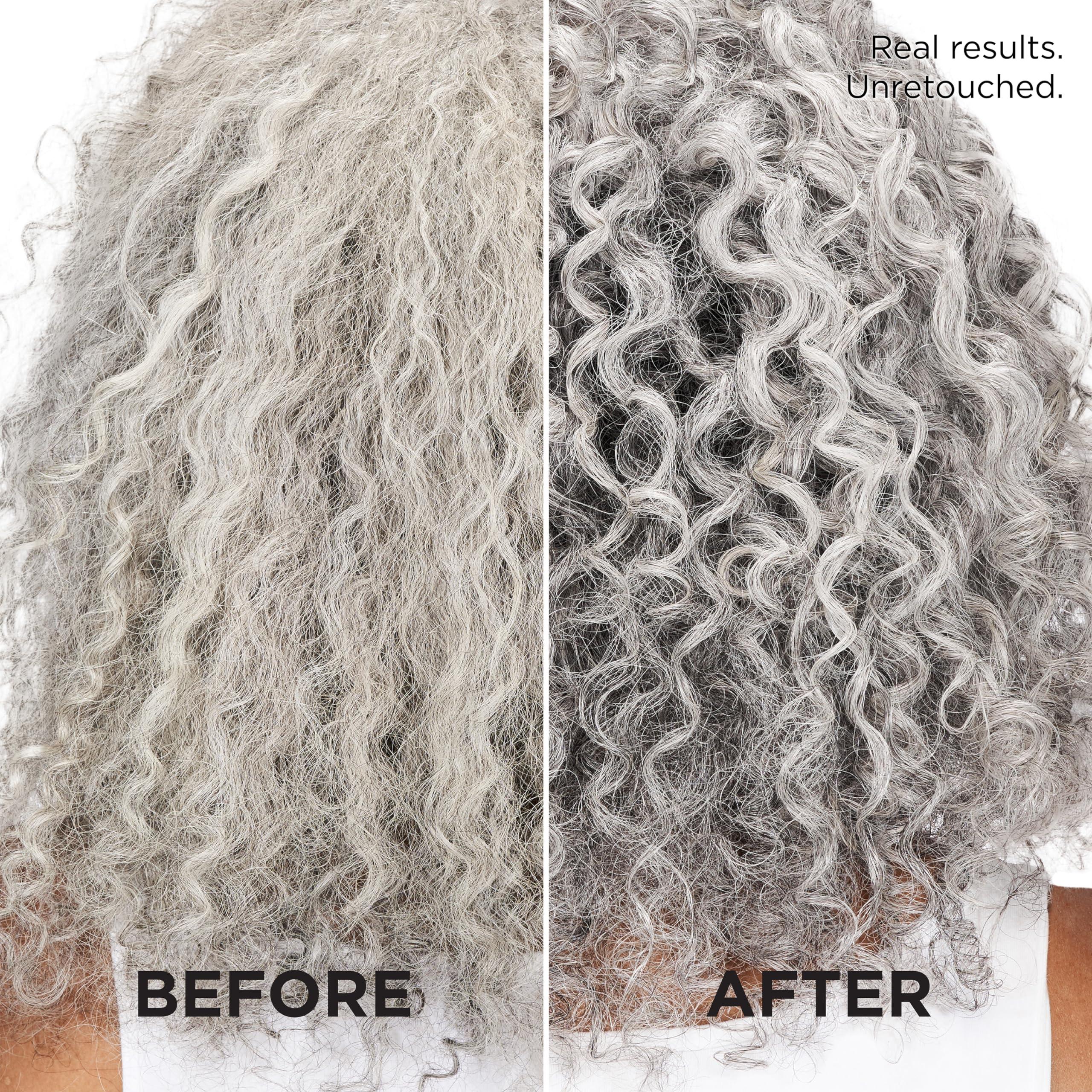 L'Oral Paris L'Oreal Paris EverPure Silver Care Sulfate Free Shampoo and Conditioner Set, Nourishing Vegan Formula with Peptides for Brightening Gray Hair, 1 Kit