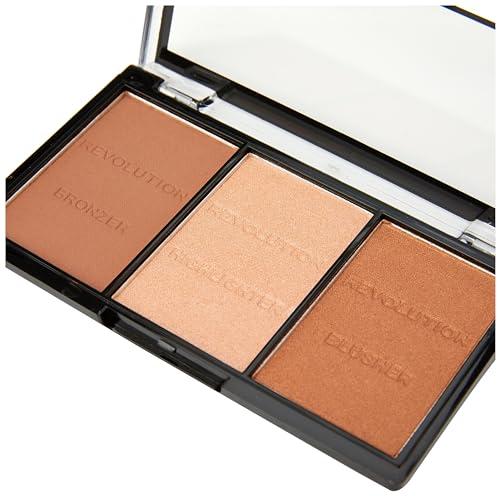 Makeup Revolution Makeup Revolution Ultra Sculpt and Contour Kit Ultra Light/Med C04, Mixed, 10.8 g (Pack of 1)