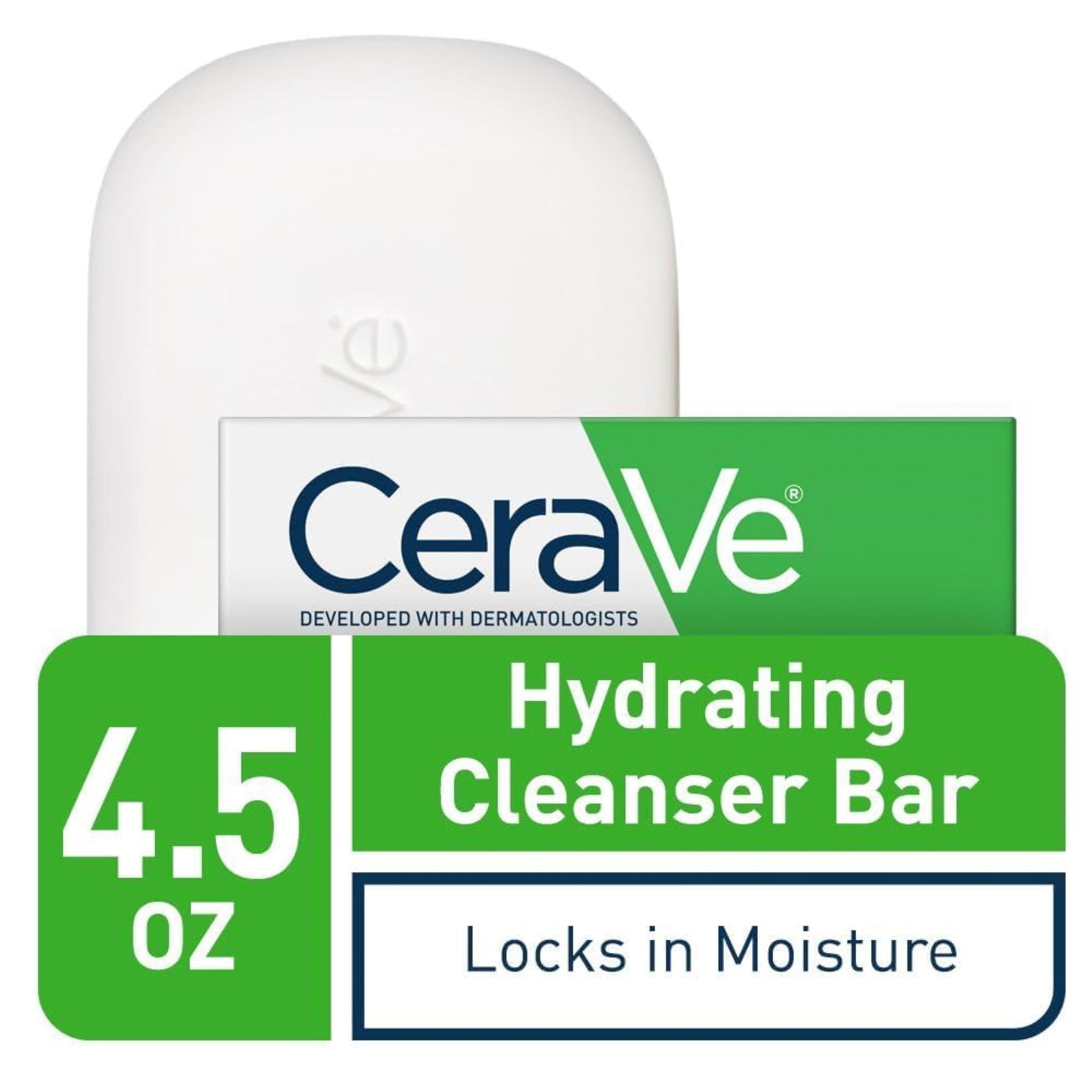 CeraVe Cerave Hydrating Cleanser Bar For Dry to Normal Skin, 130ml by CeraVe