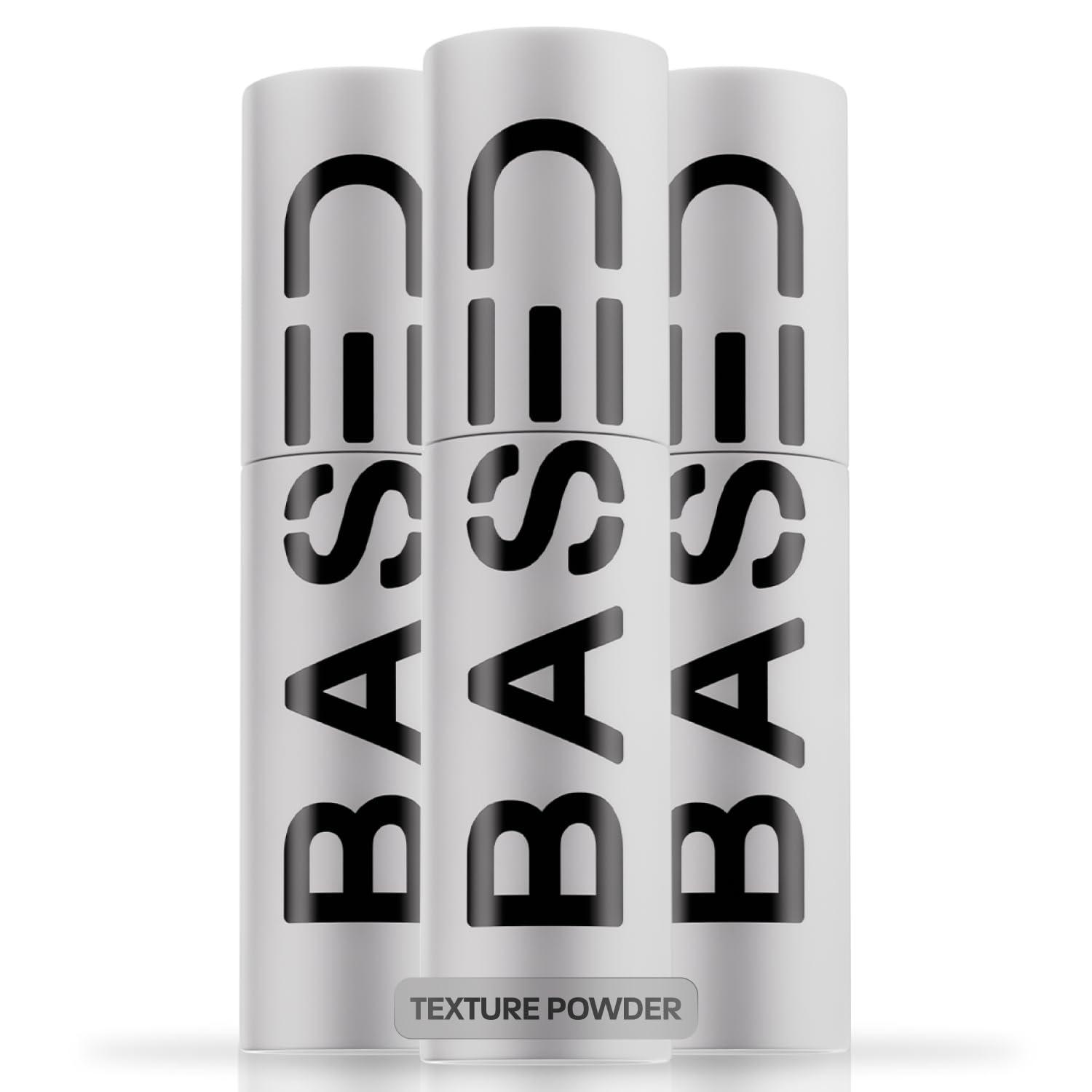 BASED BODYWORKS BASED BODYWORKS Hair Texturizing Powder, Lightweight & Volumizing Hair Styling Powder with Matte Finish, Add Texture to Hair with Medium Hold, Best for Hair Under 6 Inches, (1.69oz Bottle, Pack of 3)