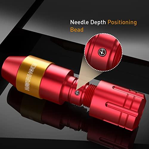 Wormhole Tattoo Wormhole Tattoo Gun Tattoo Machine for Beginners Rotary Tattoo Machine Pen Red