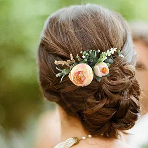 Bridal flower shop hair comb