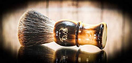 Frank FS shaving Frank shaving Vintage Brown badger hair shaving brush knot size 24mm